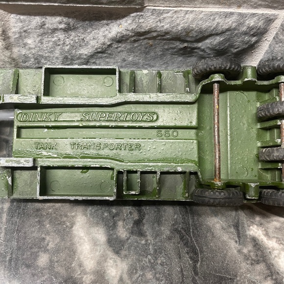 DINKY TOYS 660 MIGHTY ANTAR TANK TRANSPORTER - Picture 2 of 13